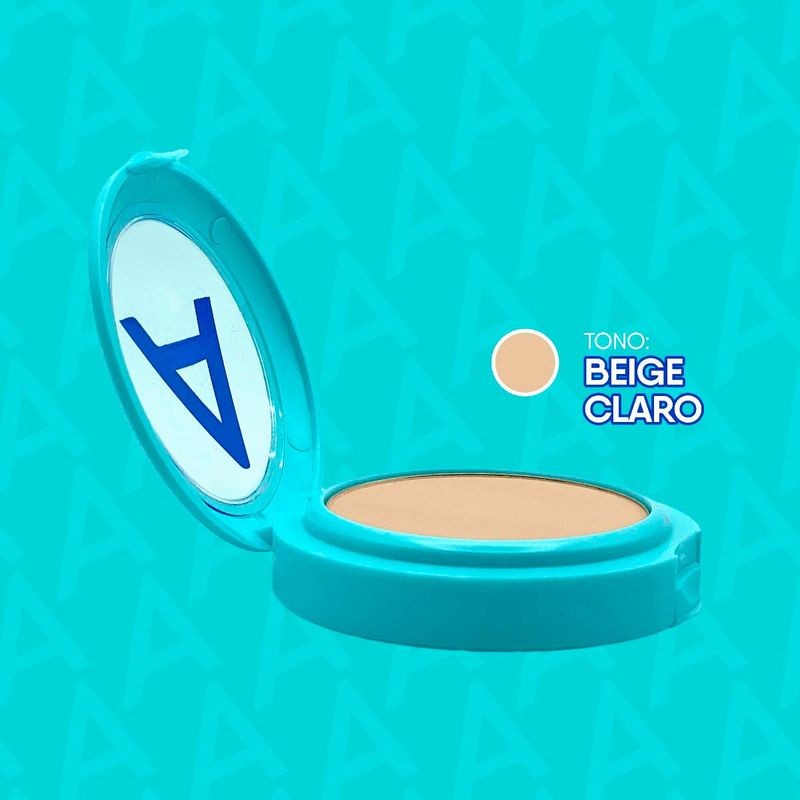 Maquillaje en Polvo Compacto Asepxia Bb Beige Claro 10g