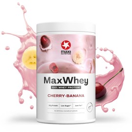 MaxWhey Cherry Banana, Protein Powder, Cherry Banana, 420 g