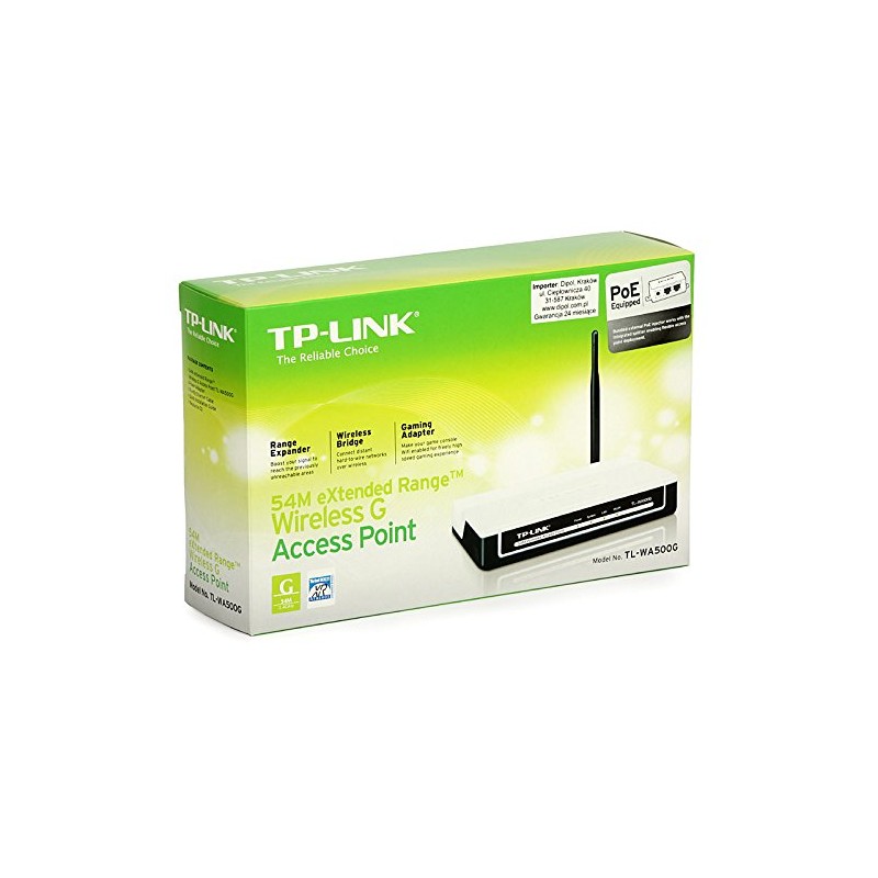 TP-Link TL-WA500G 54Mbps eXtended Range Wireless Access Point
