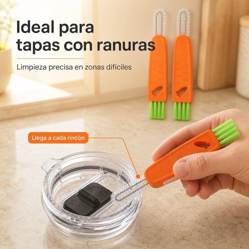 Cepillo De Limpieza para 3 En 1 3 Piezas