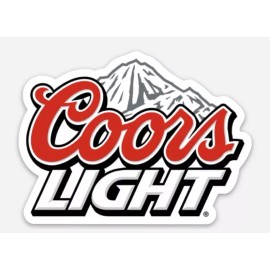 Coors Light Vinyl Sticker Decal