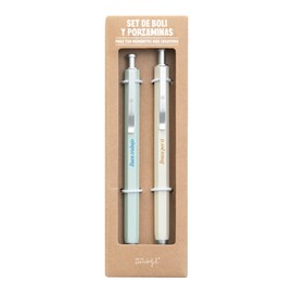 Mr. Wonderful Ballpoint Pen and Mechanical Pencil Set for Your Creative Moments
