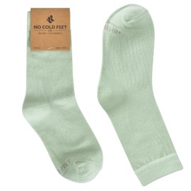 Kids Boys Fun Dress Socks, Colorful, Patterned, Novelty, Mid-High, Long, Solid Dusty Sage