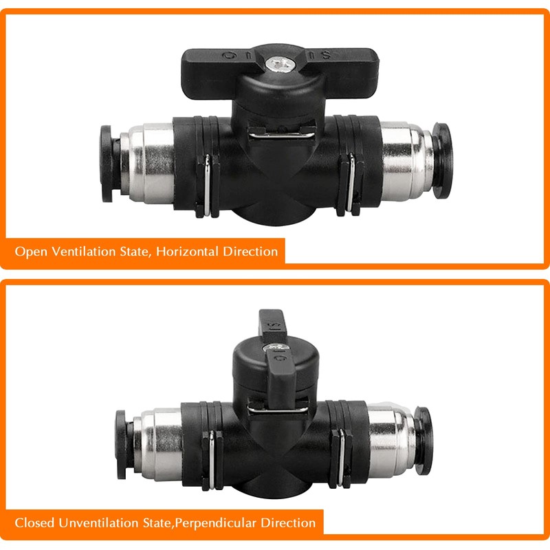 5/16 Push Connect Valve,CEKER 5/16 inch OD Quick Connect Tube