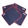 John Whitaker Stable Leg Wrap Set Of 4 - Blue/Red, One Size