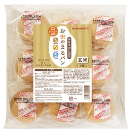 Rice Maru Bread, Brown Rice, 18 Pieces, Gluten Free, Toast, Mini Bread, Long Life Pan, Room Temperature, Individual Packaging