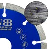 NBB Diamond Cutting Disc with 8mm Segment Durable Universal Diamond