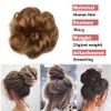 Silk-co Curly Hair Bun Extensions Real Remy Human Hair Messy