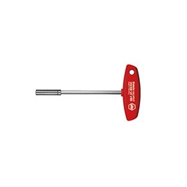 Wiha Schraubendreher mit Quergriff und Bithalter magnetisch 1/4" (01481) 150 mm