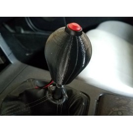 Unbranded 5/16-18 Shift Knob, Ball with top "Roll Control" Switch, Line Lock, Black