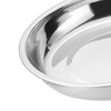 Qukaim Stainless Steel Round Plate Stainless Steel Round Dinner Plate