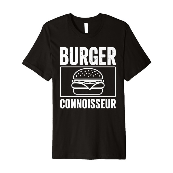 Burger Connoisseur Juicy Cheese Delight Premium T-Shirt