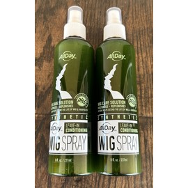 All Day AllDay Synthetic Wig Leave-in Conditioning Spray x 2! 8oz each
