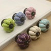 Wannianmu 5 Pack Vintage Ceramic Pumpkin Cabinet Knobs, Kitchen Cabinet
