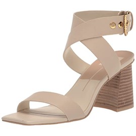 DOLCE VITA Women's Paytin Heeled Sandal, Sand Nubuck, 10