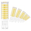 comzler G9 LED Bulb 4000K Natural Daylight, 6W 60 Watt