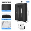 4PCS Vacuum Bags for Travel with Pump, 33L Large Reusable