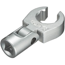 Tone 3SCF-18F Flex Claw Foot Wrench, 3/8 inch (9.5 mm) Drive, Width of Both Sides 0.7 inches (18 mm)