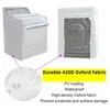 MLTYCZY 2 Pack Outside Washer and Dryer Covers, Heavy-Duty Waterproof