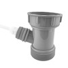 Qrity 1 Pcs Drain Pipe Hose Connector Wye, Kitchen Sink