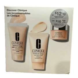 CLINIQUE *Discover Clinique 3 Piece Set* / Moisture Surge / New in box