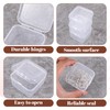 Bead Organizers and Storage, 7 Pcs Clear Small Plastic Box