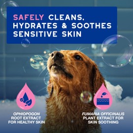 Douxo Skin & Coat SPA Ultra-Safe Soothing Dog Shampoo, 250 ml, Cleans & Soothes the Skin, Enhances the Fur, Leaves the Fur Soft & Radiant, Skin-Friendly Formula