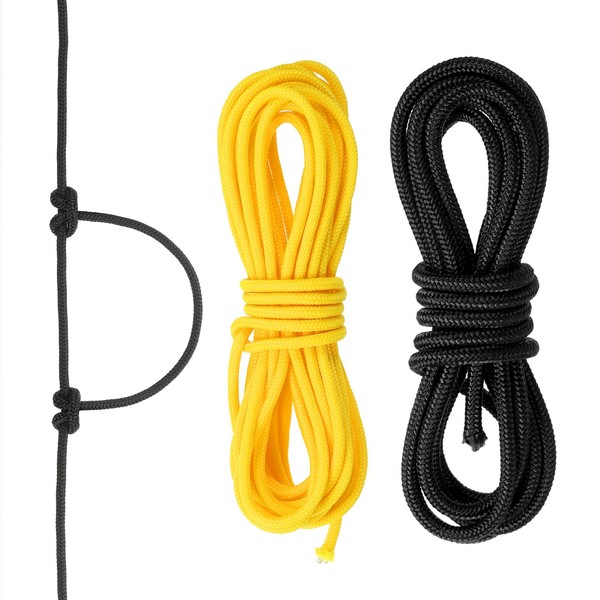 MECCANIXITY 10 Feet Archery D Loop Rope String Nocking Loop