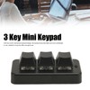 3 Key Mini Keypad 3 Mode USB Wireless 2.4G Bluetooth