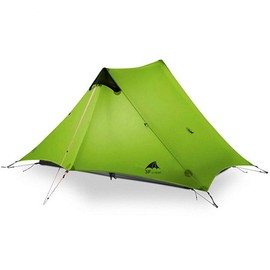 3F UL GEAR lanshan 2 Tent 2 Person Oudoor Ultralight Camping Tent 3 Season Professional 15D Silnylon Rodless Tent 4 Season