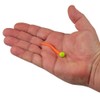 Berkley PowerBait Floating Mice Tails Fishing Bait, Chartreuse/Fluorescent Orange, 3in