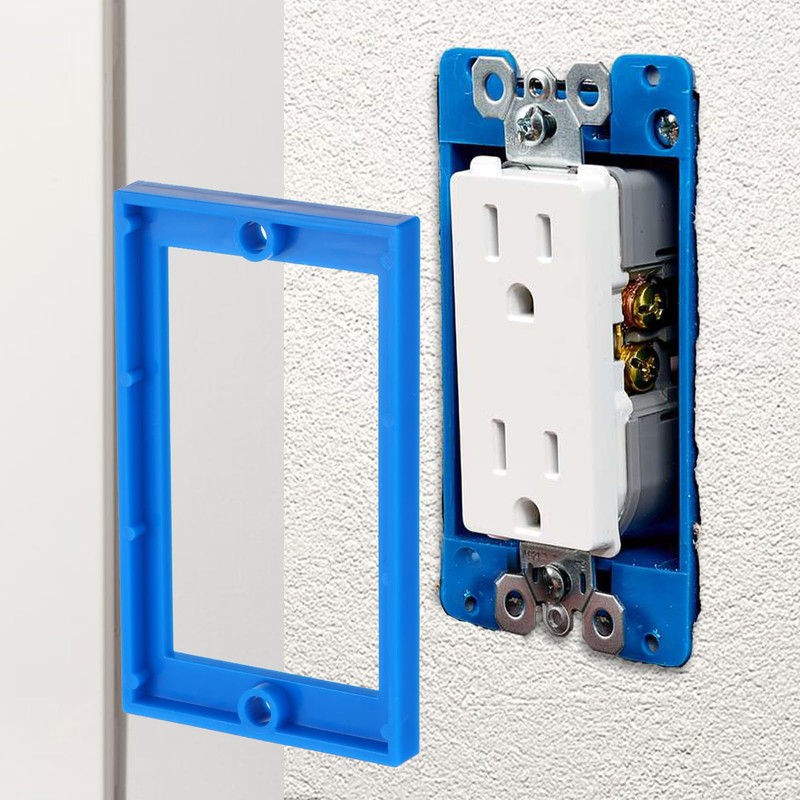 4 Pcs 1/4" Single Gang Box Extender Electrical Box Extender