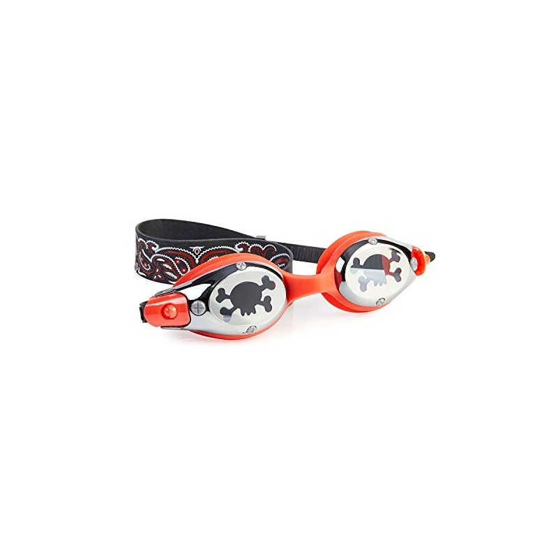 Bling2o - Blackbeard Jungen Schwimmbrille (Captain Kid Red)