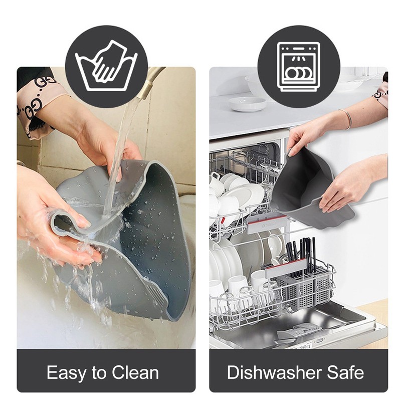 2Pcs Slow Cooker Liner 6‑7QT Silicone Cook Pot Divider Slow