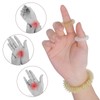 Pack of 10 Acupressure Ring Set, Finger and Wrist Massage
