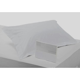 Belledorm Easycare Polycotton Percale 200 Thread Count Oxford Pillow Case, Cloud