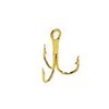 Sanhu Treble Hooks Gold #18 50 Pieces