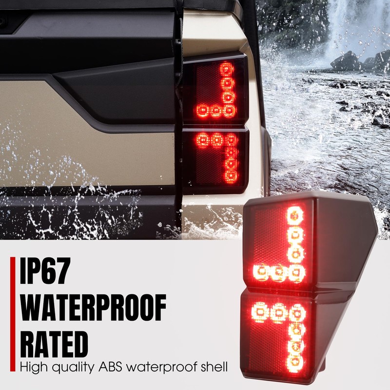 A & UTV PRO LED Tail Lights for 2018-2025 Polaris