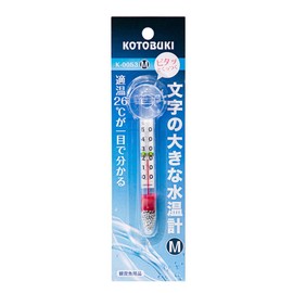 Kotobuki Kogei K-0053 Large Water Thermometer with Letter M