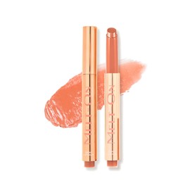Oz Lab Beauty Melt On Dewy Lip Balm – Coral Tint, Hydrating Click-Up Lip Moisturizer, Cruelty-Free, 0.21FL.OZ/6 ML，pack of 1