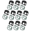 10 Set Carburetor Diaphragm Gasket Kit Carb Diaphragm Gasket Replacement