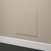 14" x 14" Spring Loaded White Plastic Access Panel