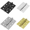Handlestore Ball Bearing Hinges x 2 Pairs (4 Hinges), 75mm