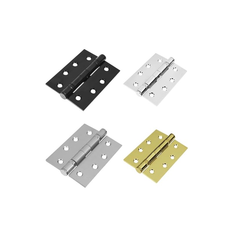Handlestore Ball Bearing Hinges x 2 Pairs (4 Hinges), 75mm