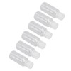 6pcs Camping Spice Containers Mini Portable Transparent Spice Jar Kit
