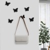 Uposao 6Pcs Stainless Steel Wall Hook, Butterfly Shaped Hooks Bathroom
