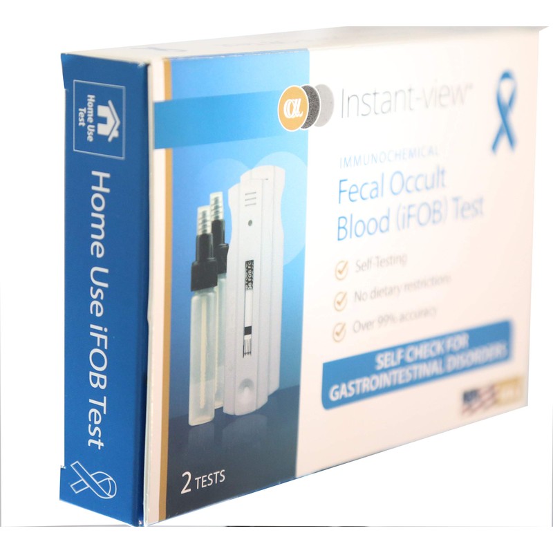 immunochemical Fecal Occult Blood (FIT or iFOB) Home Test and