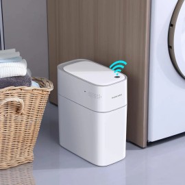For JOYBOS 14L Home Trash Can Automatic Sensor Indoor Smart Dustbin for Kitchen Bathroom and Toilet Smart Homecolor: Regular version, capacity: 9L