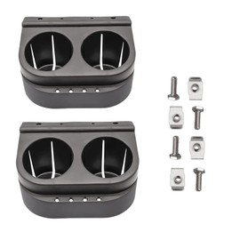 Club Car DS Cup Holder Kit, Golf Carts Cup Holder, Suitable for Club Car DS 1993-up Model，Replace OEM# 1016811 101708301 (2 Pieces)