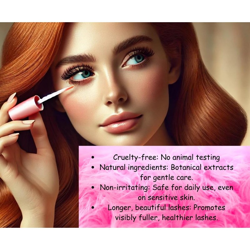 Dortanni Eyelash Growth Serum for Longer, Thicker Lashes